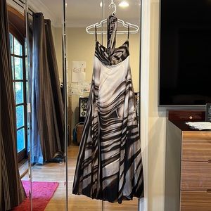 S.Y. Long dress ( European brand), zebra pattern, size XS (36) lightweight.